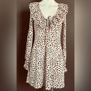 TOPSHOP Ladies long sleeve dress Sz6